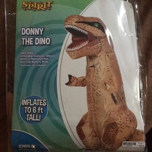 Spirit Donny The Dino inflatable costume